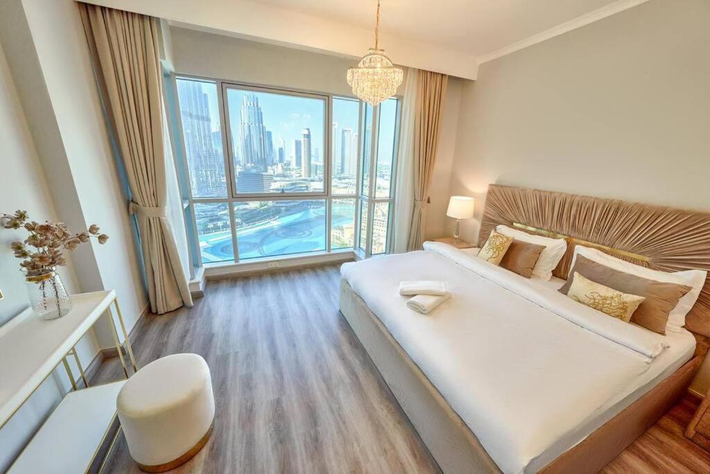 Magnificent Luxury 3Br With Amazing Burj & Fountain View Apartman Dubaj Kültér fotó