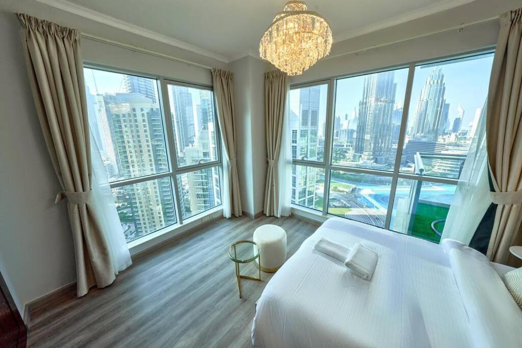 Magnificent Luxury 3Br With Amazing Burj & Fountain View Apartman Dubaj Kültér fotó