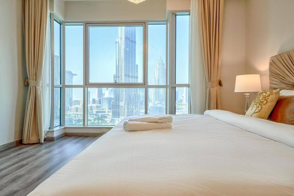 Magnificent Luxury 3Br With Amazing Burj & Fountain View Apartman Dubaj Kültér fotó