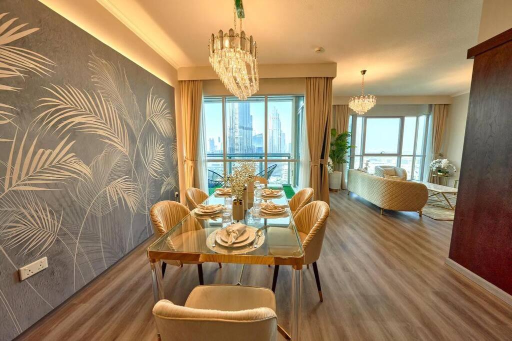 Magnificent Luxury 3Br With Amazing Burj & Fountain View Apartman Dubaj Kültér fotó