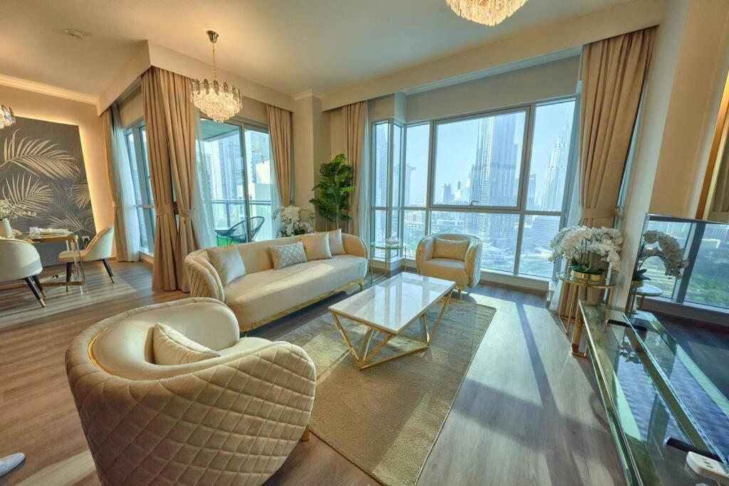 Magnificent Luxury 3Br With Amazing Burj & Fountain View Apartman Dubaj Kültér fotó