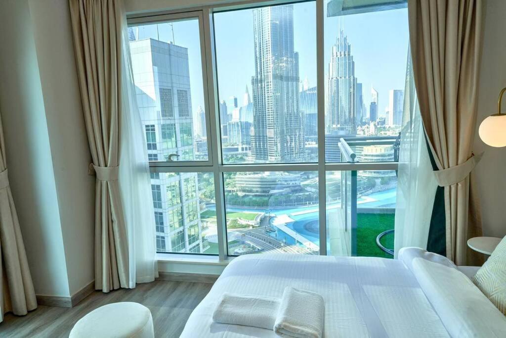 Magnificent Luxury 3Br With Amazing Burj & Fountain View Apartman Dubaj Kültér fotó
